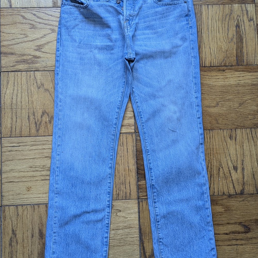 Abercrombie & Fitch Light Blue Straight Leg Jeans